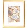 Pick & Mix 8x10 Matted To 5x7 Linear Wall Frame, Gold -Home Decor Shop pick mix 8x10 matted to 5x7 linear wall frame gold