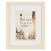 Pick & Mix 8x10 Matted To 5x7 Linear Wall Frame, Natural -Home Decor Shop pick mix 8x10 matted to 5x7 linear wall frame natural