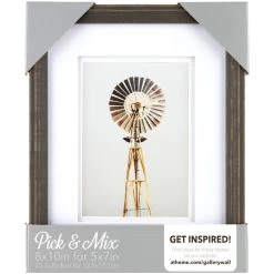 Pick & Mix 8x10 Matted To 5x7 Thin Linear Wall Frame, Blackwash 5 Pick & Mix 8x10 Matted To 5x7 Thin Linear Wall Frame, Blackwash -Home Decor Shop pick mix 8x10 matted to 5x7 thin linear wall frame blackwash 1