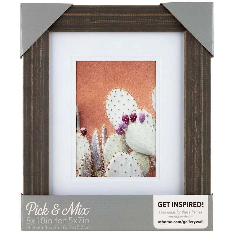 Pick & Mix 8x10 Matted To 5x7 Wall Frame, Blackwash 4 Pick & Mix 8x10 Matted To 5x7 Wall Frame, Blackwash - Image 2