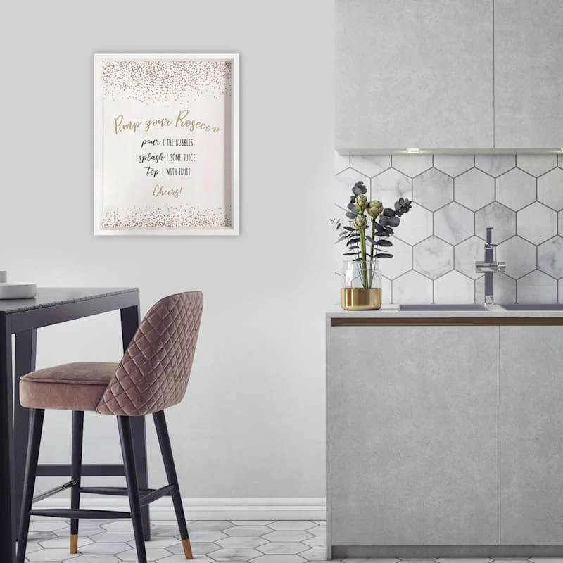 Pimp Your Prosecco Framed Wall Art, 16x20 4 Pimp Your Prosecco Framed Wall Art, 16x20 - Image 2