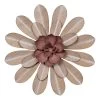 Pink Metal Flower Wall Art, 8" 1 Pink Metal Flower Wall Art, 8" -Home Decor Shop pink metal flower wall art 8