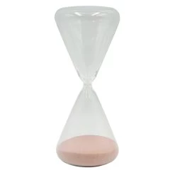 Pink Sand Hourglass, 8.9"