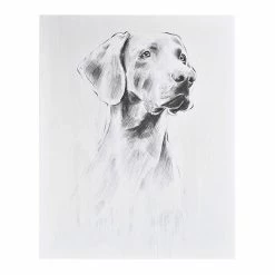 Providence Dog Canvas Wall Art, 11x14