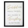 Providence Framed Grateful Wall Art, 11x14 -Home Decor Shop providence framed grateful wall art 11x14 1