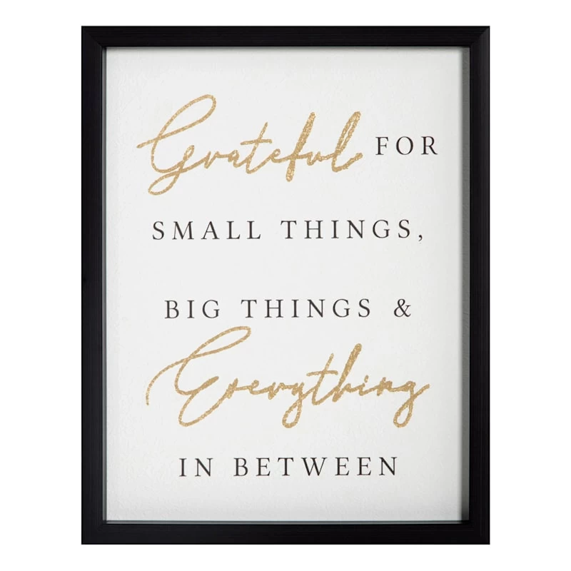 Providence Framed Grateful Wall Art, 11x14 3 Providence Framed Grateful Wall Art, 11x14