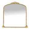 Providence Ornate Gold Metal Wall Mirror, 39x39 2 Providence Ornate Gold Metal Wall Mirror, 39x39 -Home Decor Shop providence ornate gold metal wall mirror 39x39 1