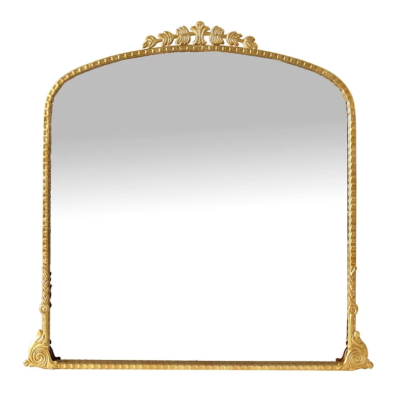 Providence Ornate Gold Metal Wall Mirror, 39x39 3 Providence Ornate Gold Metal Wall Mirror, 39x39