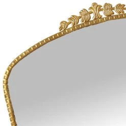 Providence Ornate Gold Metal Wall Mirror, 39x39 6 Providence Ornate Gold Metal Wall Mirror, 39x39 -Home Decor Shop providence ornate gold metal wall mirror 39x39 2