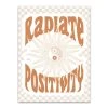 Radiate Positivity Canvas Wall Art, 16x20 2 Radiate Positivity Canvas Wall Art, 16x20 -Home Decor Shop radiate positivity canvas wall art 16x20 1