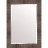 Ribbed Bronze Wall Mirror, 30x36 -Home Decor Shop ribbed bronze wall mirror 30x36 1