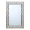 Silver Raised Dots Framed Wall Mirror, 24x36 1 Silver Raised Dots Framed Wall Mirror, 24x36 -Home Decor Shop silver raised dots framed wall mirror 24x36 1