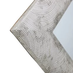 Silver Raised Dots Framed Wall Mirror, 24x36 10 Silver Raised Dots Framed Wall Mirror, 24x36 -Home Decor Shop silver raised dots framed wall mirror 24x36 4