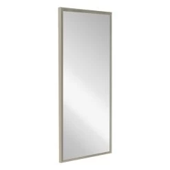 Silver Thin Framed Leaner Mirror, 24x58 -Home Decor Shop silver thin framed leaner mirror 24x58 2