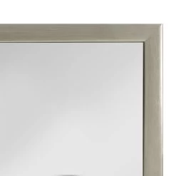 Silver Thin Framed Leaner Mirror, 24x58 -Home Decor Shop silver thin framed leaner mirror 24x58 3