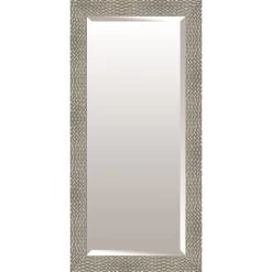 Silver Waves Wall Mirror, 30x54