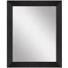 Skylar Black Wall Mirror, 27x34 -Home Decor Shop skylar black wall mirror 27x34 1