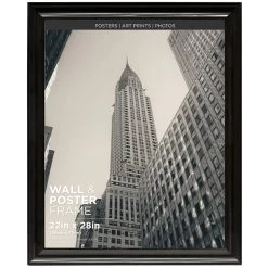 Sophia Black Poster Frame, 22x28