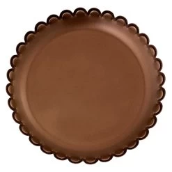 Tracey Boyd Antiqued Brass Platter, 9" -Home Decor Shop tracey boyd antiqued brass platter 9 2