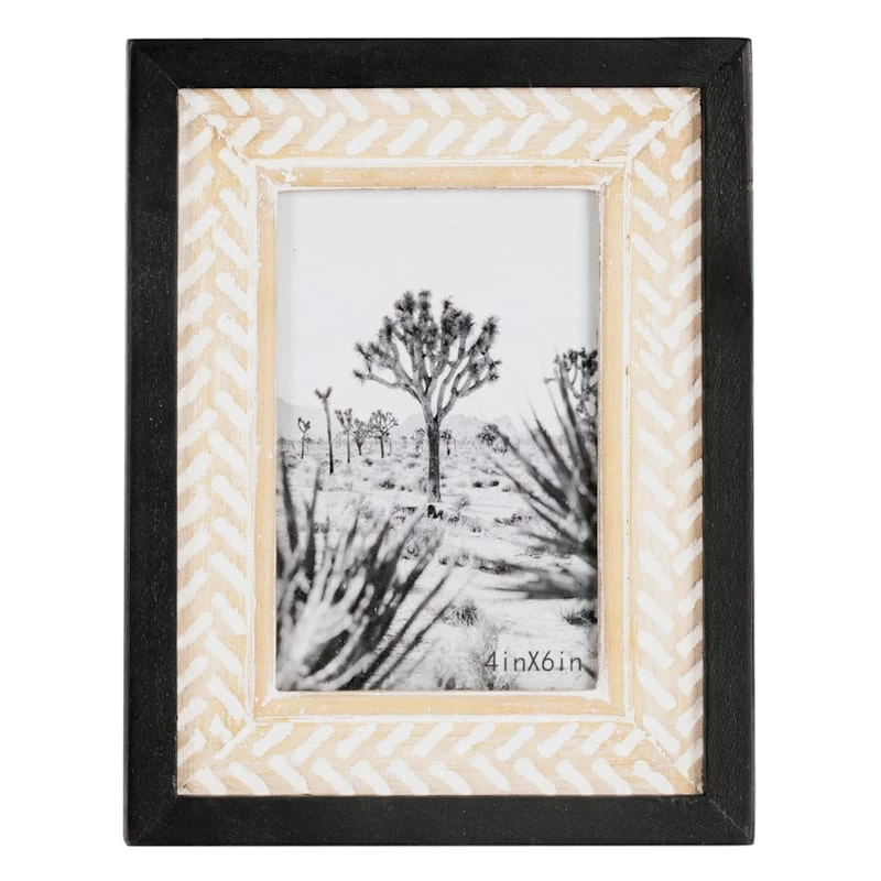 Tracey Boyd Black Wooden Tabletop Photo Frame, 4x6 3 Tracey Boyd Black Wooden Tabletop Photo Frame, 4x6