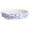 Tracey Boyd Blue Greek Key Ceramic Bowl, 12x3