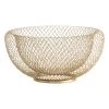 Tracey Boyd Brass Mesh Decorative Bowl, 7.5" -Home Decor Shop tracey boyd brass mesh decorative bowl 7.5