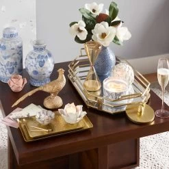 Tracey Boyd Ceramic Capiz Scalloped Sphere, 5" 5 Tracey Boyd Ceramic Capiz Scalloped Sphere, 5" -Home Decor Shop tracey boyd ceramic capiz scalloped sphere 5 1