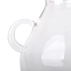 Tracey Boyd Clear Glass Vase With Handles, 9" -Home Decor Shop tracey boyd clear glass vase with handles 9 2