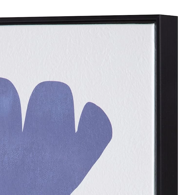 Tracey Boyd Framed Blue Floral Canvas Wall Art, 16x20 9 Tracey Boyd Framed Blue Floral Canvas Wall Art, 16x20 - Image 7