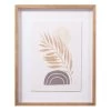Tracey Boyd Glass Framed Abstract Leaf Print Wall Art, 16x20 -Home Decor Shop tracey boyd glass framed abstract leaf print wall art 16x20 1