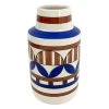 Tracey Boyd Multicolor Printed Ceramic Vase, 10" 1 Tracey Boyd Multicolor Printed Ceramic Vase, 10" -Home Decor Shop tracey boyd multicolor printed ceramic vase 10