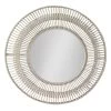 Tracey Boyd Whitewashed Bamboo Round Wall Mirror, 35" -Home Decor Shop tracey boyd whitewashed bamboo round wall mirror 35