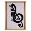 Treble Clef Piano Wall Art, 12x17 1 Treble Clef Piano Wall Art, 12x17 -Home Decor Shop treble clef piano wall art 12x17 1