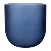Ty Pennington Blue Glass Vase, 6" -Home Decor Shop ty pennington blue glass vase 6
