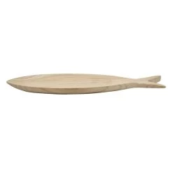 Ty Pennington Fish Shaped Wood Tray, 23"