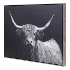 Ty Pennington Framed Highland Cow Canvas Wall Art, 36x24 10 Ty Pennington Framed Highland Cow Canvas Wall Art, 36x24 -Home Decor Shop ty pennington framed highland cow canvas wall art 36x24 2