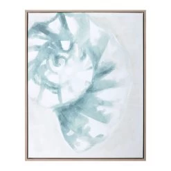 Ty Pennington Framed Seashell Canvas Wall Art, 16x20