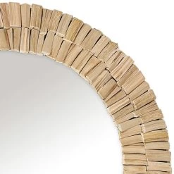 Ty Pennington Natural Driftwood Round Wall Mirror, 35" 5 Ty Pennington Natural Driftwood Round Wall Mirror, 35" -Home Decor Shop ty pennington natural driftwood round wall mirror 35 1