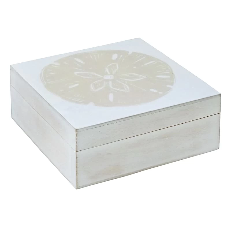 Ty Pennington Wood Box With Decal Top, Large 3 Ty Pennington Wood Box With Decal Top, Large