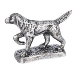 WALKING METAL DOG TABLE DECOR