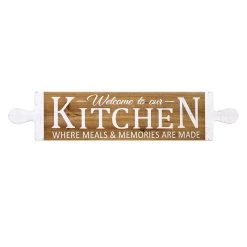 Welcome To Our Kitchen Wall Decor, 5x24