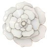 White Metal Wall Flower Wall Decor, 24" 2 White Metal Wall Flower Wall Decor, 24" -Home Decor Shop white metal wall flower wall decor 24