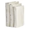 White Stacked Books, 8" 1 White Stacked Books, 8" -Home Decor Shop white stacked books 8