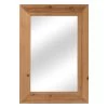 Wood Grain Wall Mirror, 26x36 -Home Decor Shop wood grain wall mirror 26x36 1